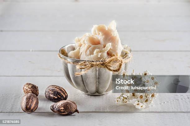 Shea Butter And Nuts Stock Photo - Download Image Now - Shea Stadium, Butter, Shea Butter