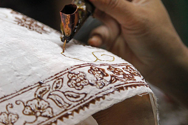 istock Indonesia: Batik Making in Yogyakarta 521876735
