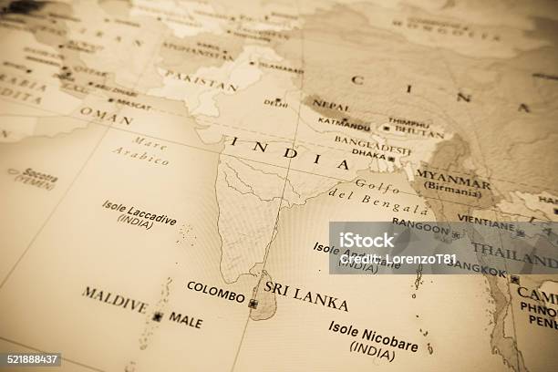 Indien Karte Stockfoto und mehr Bilder von Karte