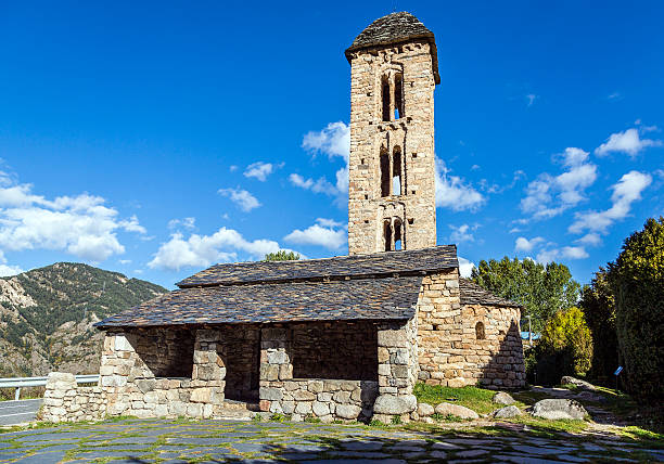istock Romanesque church Sant Miquel d´Engolasters, Andorra 521891843
