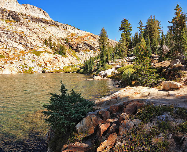 istock Picturesque mountain lake 521893741