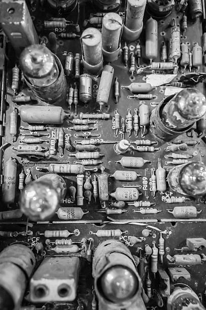 istock old tube television circuits disassembled 521894595