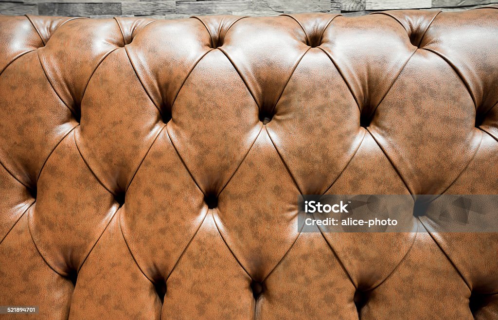 brown Fabric sofa button pattern baclground Fabric sofa button pattern baclground Brown Stock Photo