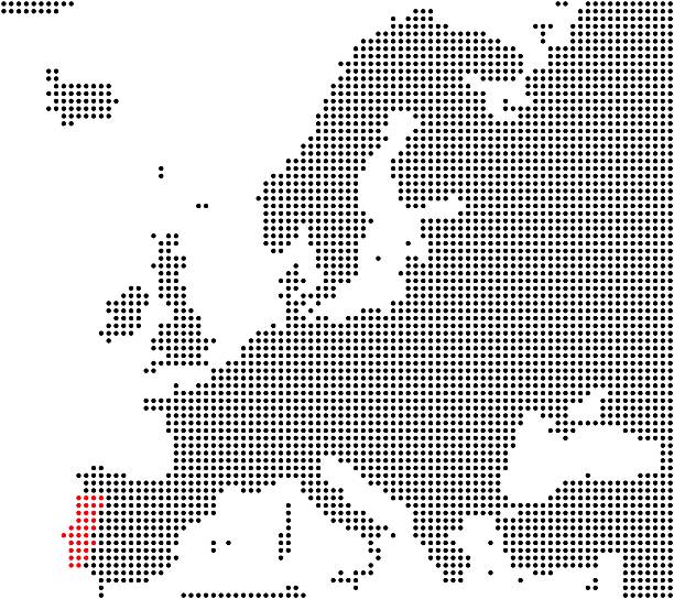 istock Europe Map Portugal 521895713