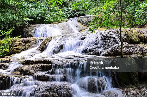 Erawan Falls Kanchanaburi Stock Photo - Download Image Now - Awe, Beauty, Clean