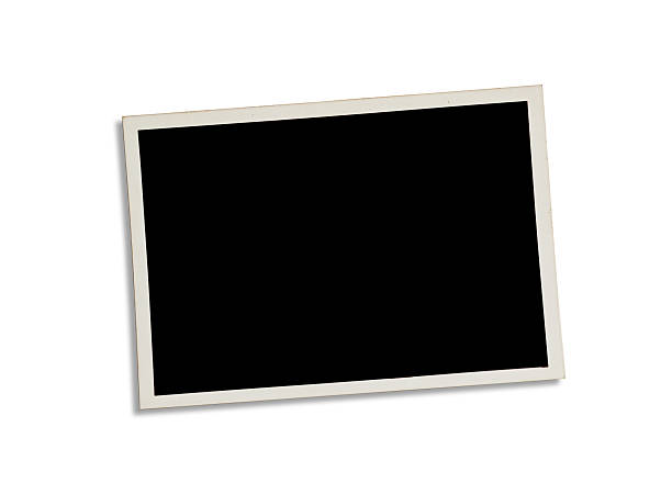 istock Old photograph isolated on white. Clipping path included. 521908189