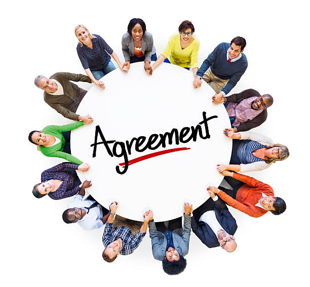 istock Multiethnic Group of People and Agreement Concepts 521910959