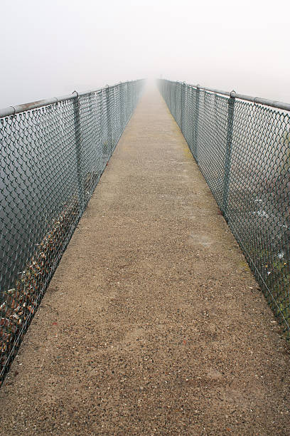 Photo of Sidewalk into the Fog