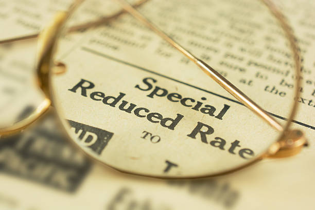 istock Specila Rates Printed on 1912 Newspaper 521912045