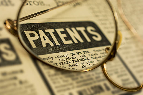 Patents Printed on 1912 Newspaper