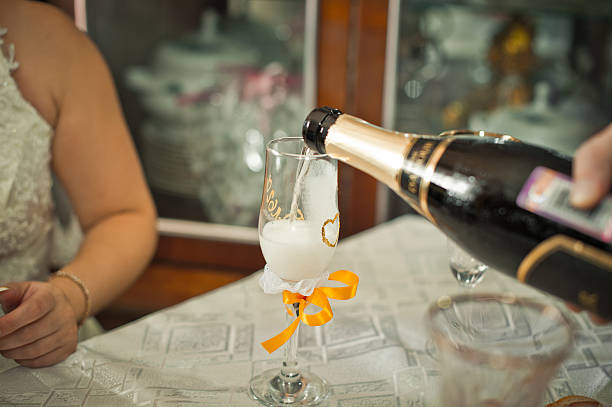 istock Champagne in a glass. 521912391
