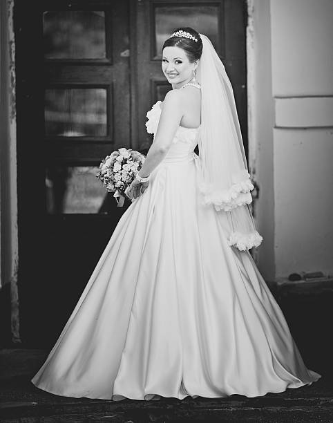istock Beautiful white dress 521912977