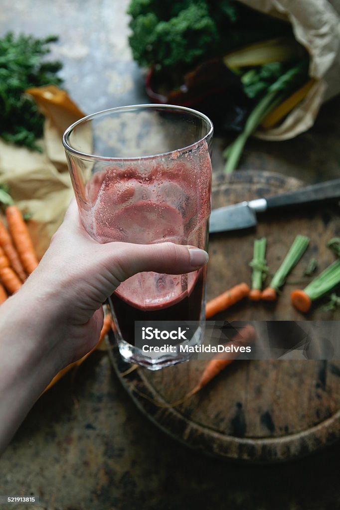 Vegetable juice drink Antioxidant Stock Photo