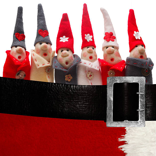 istock Christmas Elves decorations. Product made from salt and flour 521929881