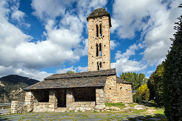 istock Romanesque church Sant Miquel d´Engolasters, Andorra 521930481