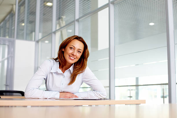 istock Pretty businesswoman 521932427