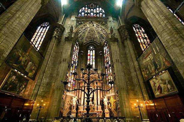 istock Interior of Milan Duomo 521933347