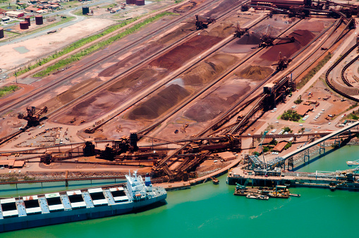 Iron ore shipment