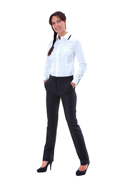istock Happy businesswoman 521934609