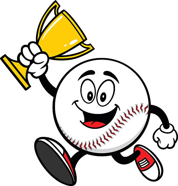 Baseball Running Graphics 10+ Baseball Mascot Race Stock Illustrations, Royalty-Free Vector ...