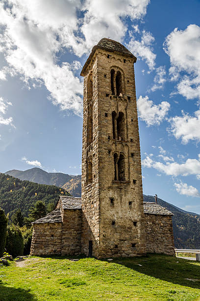 istock Romanesque church Sant Miquel d´Engolasters, Andorra 521953501