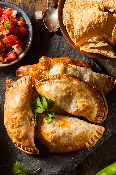 istock Homemade Stuffed Chicken Empanadas 521954409