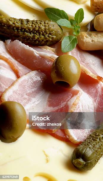 Cold Cuts Stock Photo - Download Image Now - Abundance, Antipasto, Appetizer