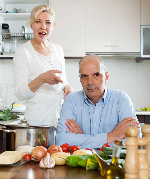 istock Family conflict in kitchen 521973685