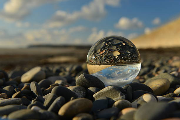 st.ouen s bay, jersey, u. k. - wizards of the coast foto e immagini stock