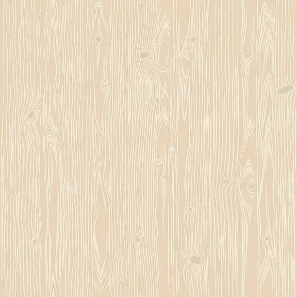 Vector illustration of Oak Wood Bleached Seamless Texture