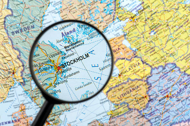 istock Map of Stockholm 521975840
