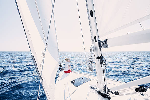 istock Girl on sailboat 521978750
