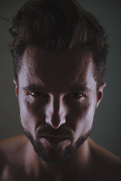 istock Tough man looking at you 521981626