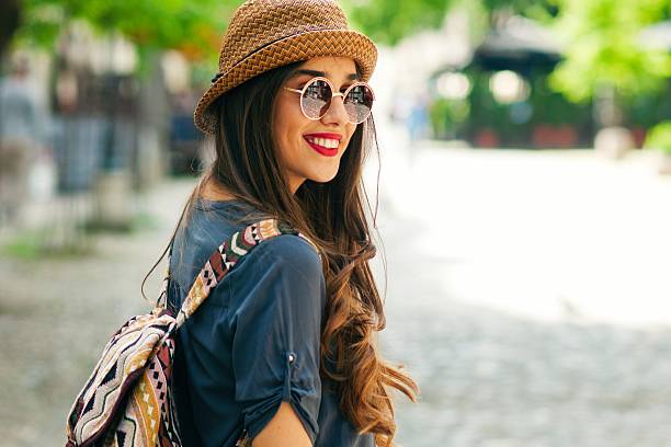 Smiling young woman.