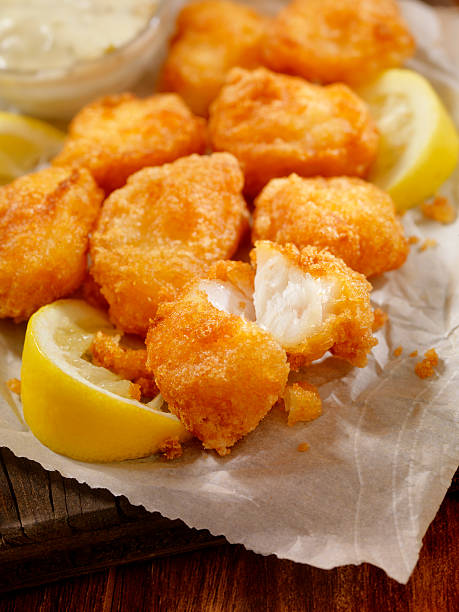 istock Beer Battered Fish Bites with Tarter Sauce 521983026