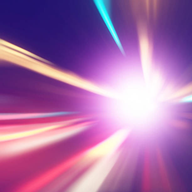 istock Abstract image of speed motion on the road. 521983490