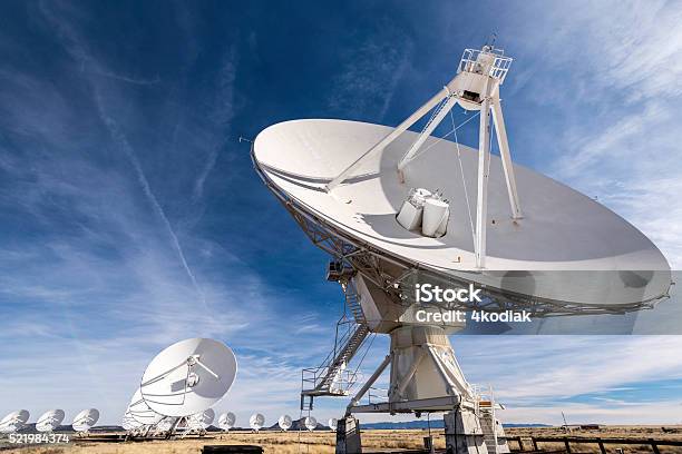 Satellite Array Stock Photo - Download Image Now - Satellite Dish, Alien, Antenna - Aerial