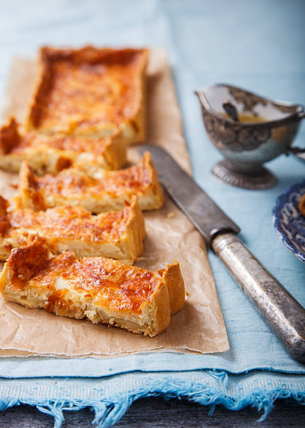 istock Kish,tart mustard with grains 521984840