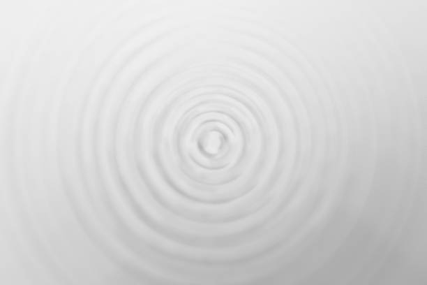 istock Black and white blur circle steel plate abstract background 521991346