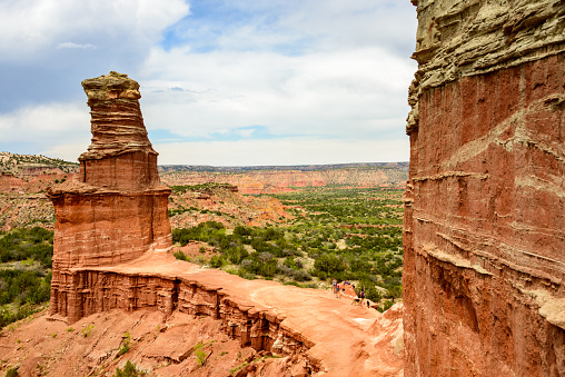 Palo Duro Canyon State Park Overlook Summer Arid