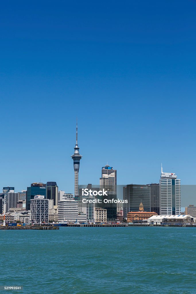 City of Auckland View From Devonport, New Zealand Auckland from Devonport, New Zealand (more than 3 logos) Architecture Stock Photo