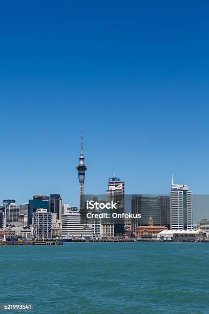 City Of Auckland View From Devonport New Zealand Stock Photo - Download Image Now - Architecture, Auckland, Building Exterior