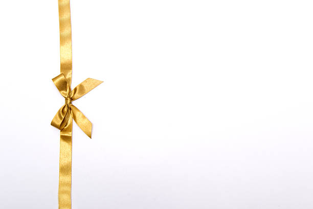 istock Christmas ribbon on white background 521993961