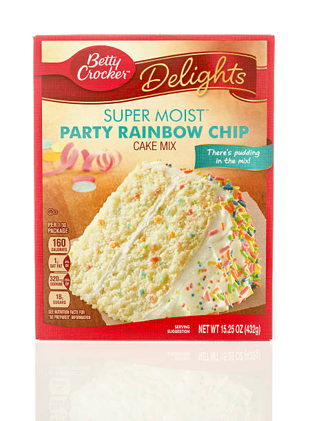 ミックスベティークロッカーケーキ - betty crocker ストックフォトと画像