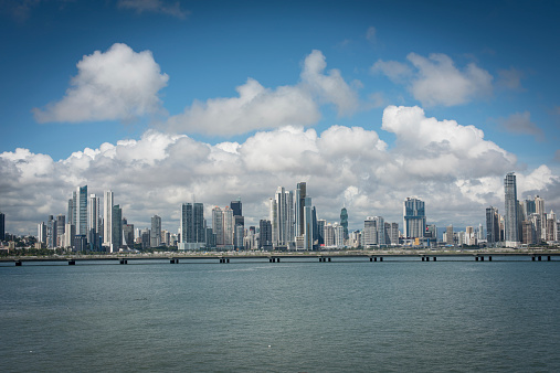 A view of the modern perspective of Panama City.