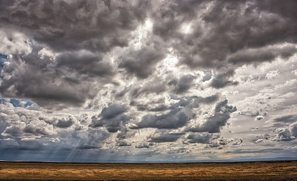 istock Cloudscape In The Central Valley Of California - HDRI 521995504