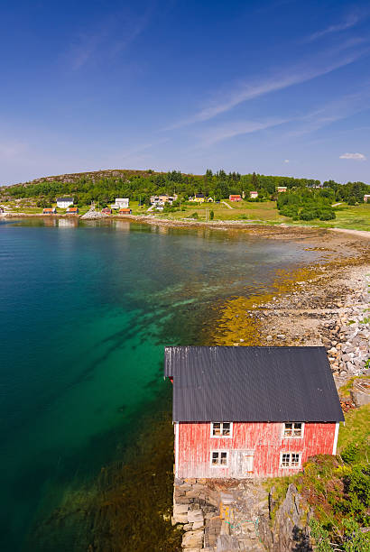 istock Beautiful sea coast architecture in Norway 521996863