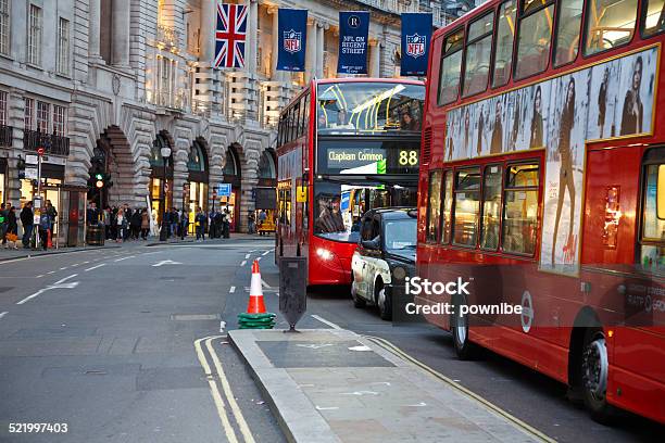 London Red Doubledecker Bus Stock Photo - Download Image Now - Bus, Capital Cities, City