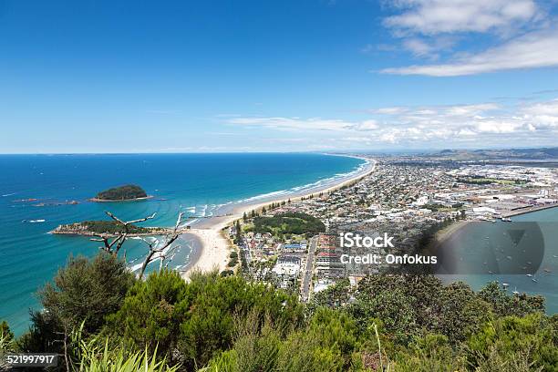 View Of Tauranga Stock Photo - Download Image Now - Tauranga, New Zealand, Beach