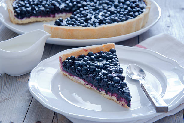 istock Homemade Blueberry Tart 521998253
